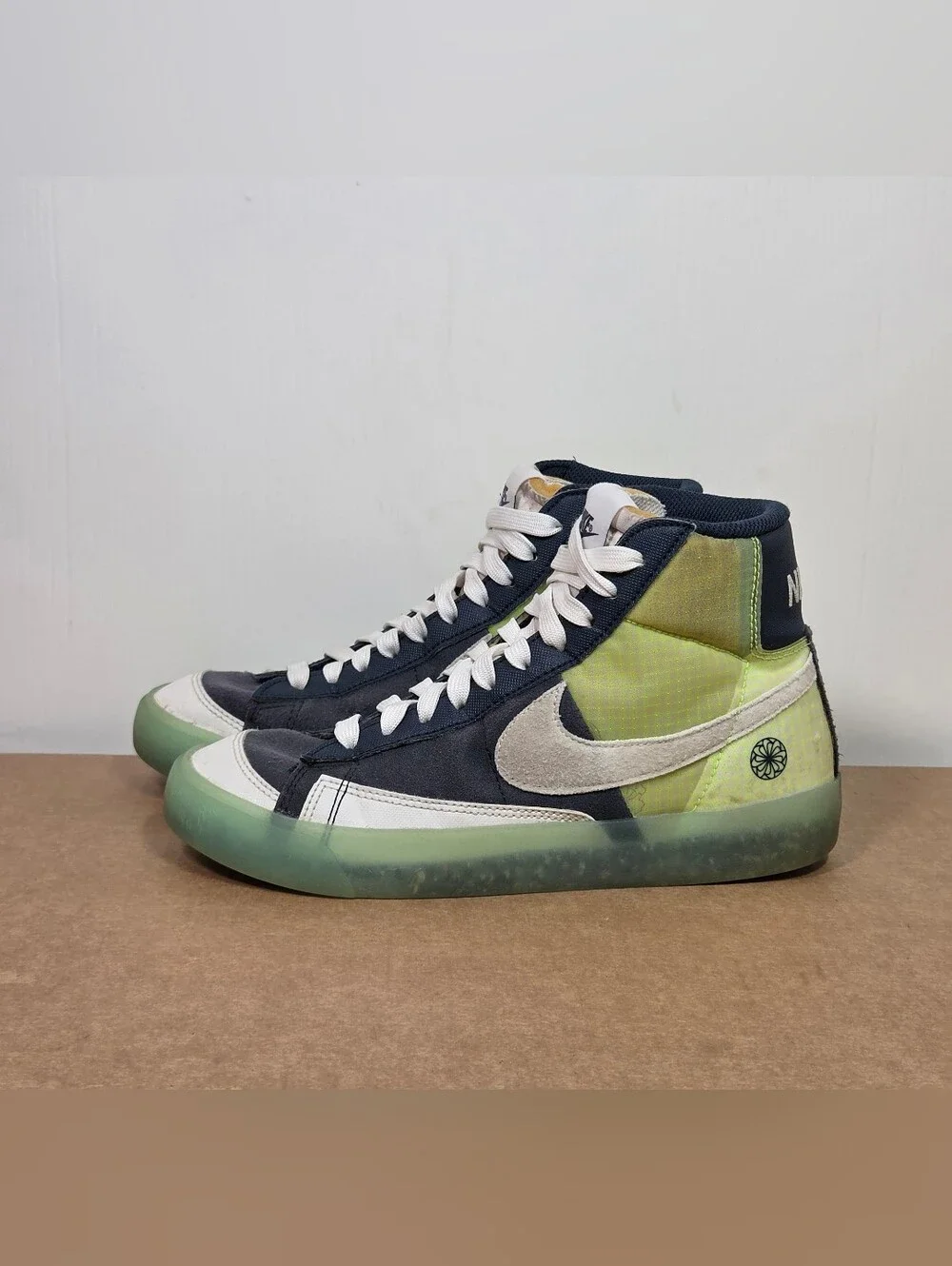 Nike Blazer Mid 77 GS Move To Zero Armory Navy Kids Size 5Y DO2699-400 Youth